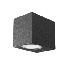 Светильник садово-парковый Cube настенный архитектурный, GU10, 67*92*80mm, 170-240V / 50Hz, 2xMax.35W, IP54  GD158  Gauss