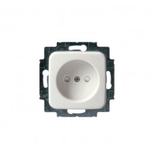 Розетка SCHUKO без заземления, 16А / 250В, винтовые клеммы, серия Jussi, белый  23-01UC-212   2TKA000753G1  ABB