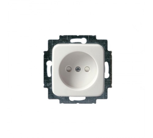 Розетка SCHUKO без заземления, 16А / 250В, винтовые клеммы, серия Jussi, белый  23-01UC-212   2TKA000753G1  ABB