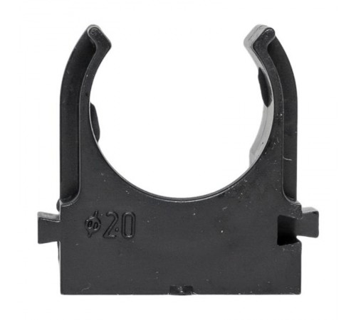 Крепеж-клипса для монтажного пистолета d20 мм (100 шт) черная  derjp-z-20-black   EKF