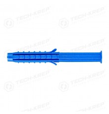 Дюбель распорный 6х60 шипы+усы (250 шт) - пакет ( 0,247 кг)  132442  Tech-KREP