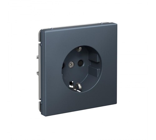 ArtGallery Грифель Розетка с заземлением со шторками, 16А, механизм, быстрозажим. клем.  GAL000745S  SE