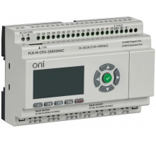 Микро ПЛК PLR-M. CPU DI16/DO10 230В AC  PLR-M-CPU-26R00NAC  ONI