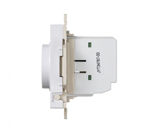 AtlasDesign Термостат электронный теплого пола с датчиком, 10A, механизм, Белый  ATN000135  SE