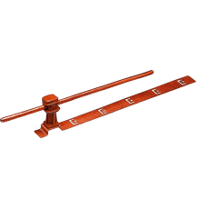 Держатель проводника круглого 6-8 мм для черепичной кровли, медь91040Ezetek