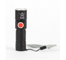 Фонарь универсальный 1хLED аккумулятор Li MA-601 Циркон  3Вт, регулируемый фокус, 3 режима, USB  Б0030191  АРМИЯ РОССИИ