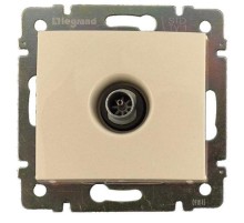 Valena DIY Розетка телевизионная ТV в рамку 2400мГц 1.5дБ слоновая кость  695618  Legrand