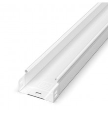 Лоток неперфорированный Стандарт 100х50х3000 (0,7 мм) RAL 9003 (24 м/уп)  PR16.10299  Промрукав