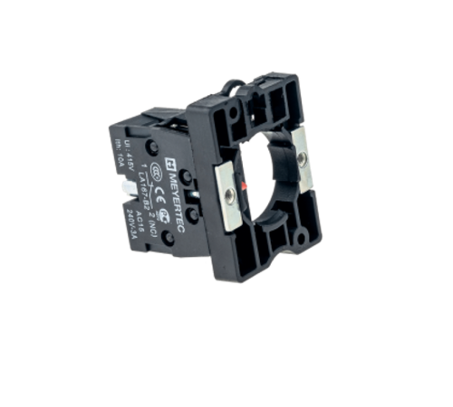 Основание с блок-контактом, 1NС, пласт. MTB2-EZ12  43340  ОВЕН