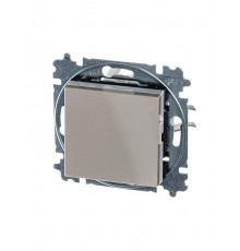 ABB Levit Кофе макиато / белый Переключатель 1-кл.  3559H-A06445 18W  2CHH590645A6018  ABB