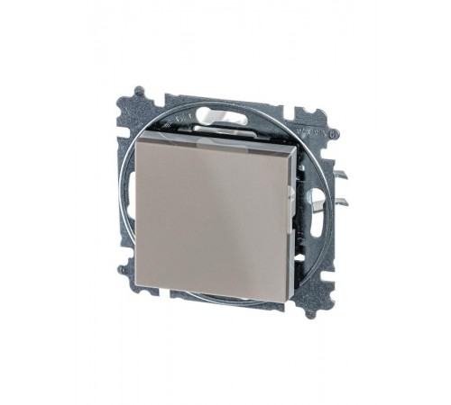 ABB Levit Кофе макиато / белый Переключатель 1-кл.  3559H-A06445 18W  2CHH590645A6018  ABB