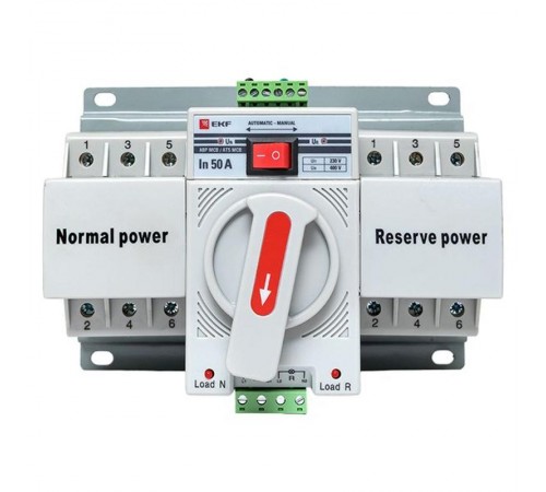 Устройство АВР МСB 50А (C) 3Р 400В PROxima  ats-mcb-50c-3p-pro  EKF