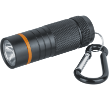 Фонарь-брелок 82 314 NPT-KC08-BL-4LR44 алюм.1LED(1Вт),1 реж,черный  82314   Navigator