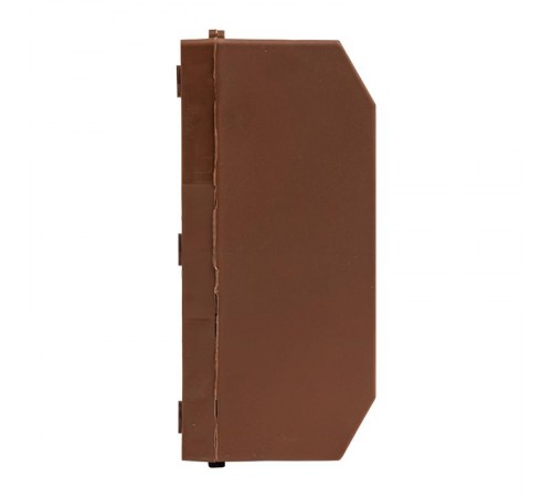 Бокс пластиковый навесной КМПН 1/4 темное дерево индивидуальный штрих-код (ВхШхГ) 135х71х58 IP20 PROxima  pbm40-n-4-dark  EKF