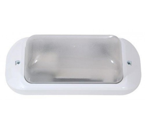 Светильник пылевлагозащищенный под лампу для ЖКХ НБП 01-60-006 (корпус пласт., рассеиватель поликарбонат, белый)  SQ0312-0009  TDM