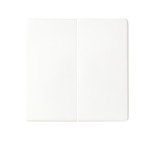 Simon 82 Клавиши (2 шт) для двухклавишного выключателя (проходной + кнопочный), S82, S82N, S82 Detail, белый  82026-30  Simon