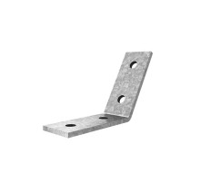 Уголок 60 град. №1, 4 отверстия для СТРАТ профиля, толщ. 5,0 мм, гор. цинк, 370747  УС60-1-5,0-ГЦ   Ostec