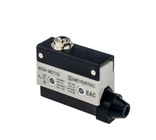 Выключатель концевой, NO+NC, IP54,плунжер укороченный MTB4-MS7103  54259  ОВЕН