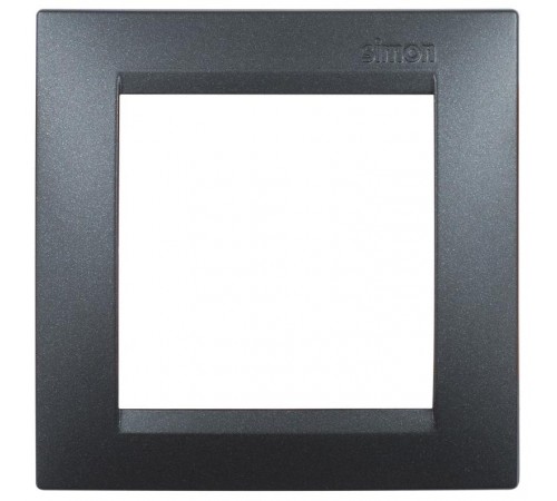 Simon 15 Графит Рамка универсальная, 1 пост  1500610-038  Simon