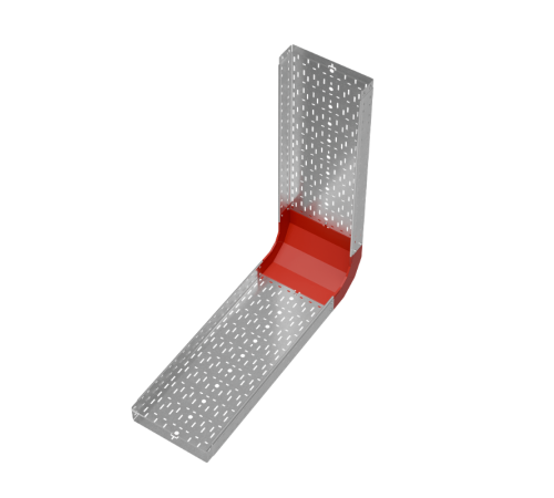 Угол внутр. верт. 90 гр. 100х400 мм "ПЛЮС" HD  NLplus90-100-400 HD   КМ-профиль