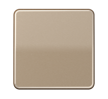 Одинарная клавиша для балансирных механизмов выключателей (кнопок), в комплекте с CD90MHP (крепежный элемент); металл; золотая бронза; CD500  CD590GB