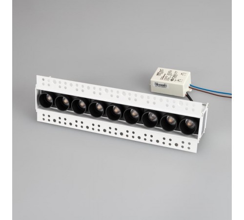 Светильник MS-ORIENT-BUILT-TRIMLESS-TC-S38x277-20W Day4000 (WH-BK, 30 deg, 230V) (Arlight, IP20 Металл, 5 лет)  032226  Arlight