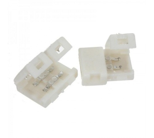 Разъем фиксированный для LED ленты 9,6W/m IP20 8mm (соединение 2х лент)  V4-R0-70.0024.KIT-0800  VARTON