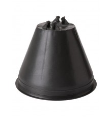 Держатель для плоской кровли 2 фиксатора для прута 8 мм, без бетона, ПП   SQ2402-3081  TDM