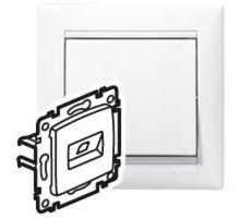 Valena Белый Розетка комп(RJ45) 2-ая 6 кат UTP  774247  Legrand