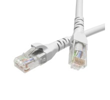 Патч-корд неэкранированный CAT5E U/UTP 4х2, LSZH, белый, 0.5м  RN5EUU4505WH  DKC