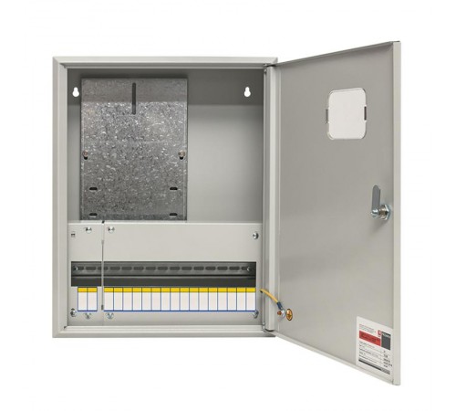 Щит учетно-распределительный навесной ЩРУН 3/18 с окном (ВхШхГ) 500х400х160мм IP31 PROxima  mb23-3/18  EKF