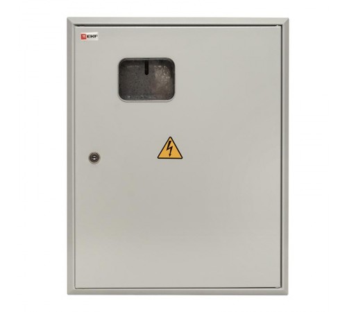 Щит учетно-распределительный навесной ЩРУН 3/18 с окном (ВхШхГ) 500х400х160мм IP31 PROxima  mb23-3/18  EKF