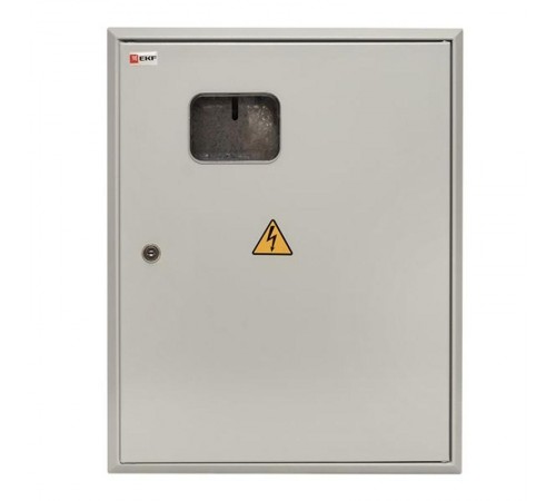 Щит учетно-распределительный навесной ЩРУН 3/18 с окном (ВхШхГ) 500х400х160мм IP31 PROxima  mb23-3/18  EKF