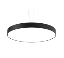 Cветильник светодиодный COSMO подвесной 85 Вт 1200*115 мм 3000К с рас. опал RAL9005 черный муар  V1-R0-90504-30000-2008530  VARTON