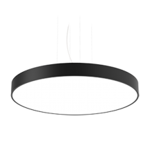 Cветильник светодиодный COSMO подвесной 85 Вт 1200*115 мм 3000К с рас. опал RAL9005 черный муар  V1-R0-90504-30000-2008530  VARTON