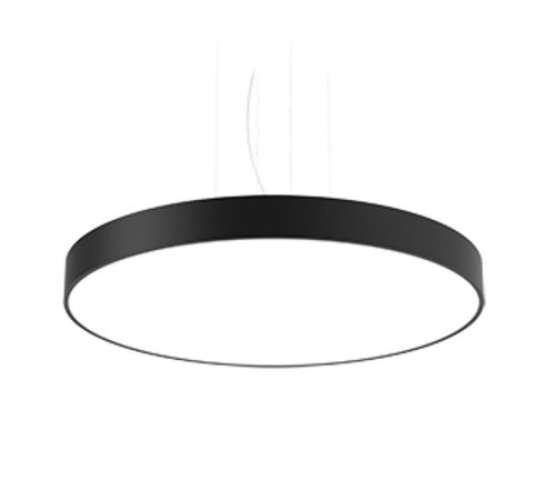 Cветильник светодиодный COSMO подвесной 85 Вт 1200*115 мм 3000К с рас. опал RAL9005 черный муар  V1-R0-90504-30000-2008530  VARTON