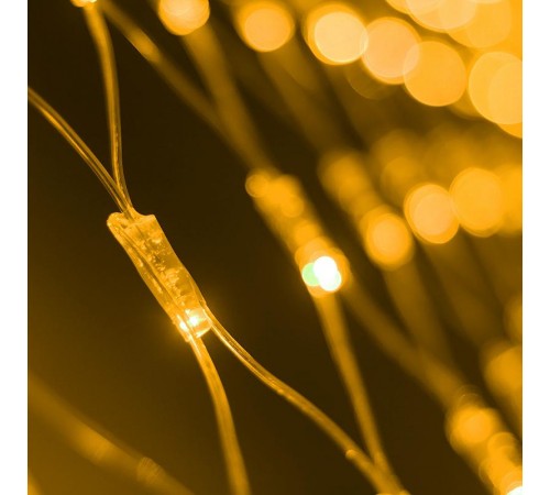 Светодиодная гирлянда ARD-NETLIGHT-CLASSIC-2000x1500-CLEAR-288LED Yellow (230V, 18W)  024682  Arlight