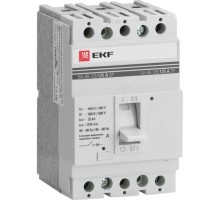 Выключатель автоматический ВА-99 125/32А 3P 25кА EKF PROxima  mccb99-125-32  EKF