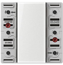 кнопочный модуль 24В 3гр  A5236TSM  Jung