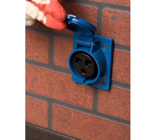 Розетка стационарная внутренняя 423 2Р+РЕ 32А 220В IP44 EKF PROxima  ps-423-32-220  EKF