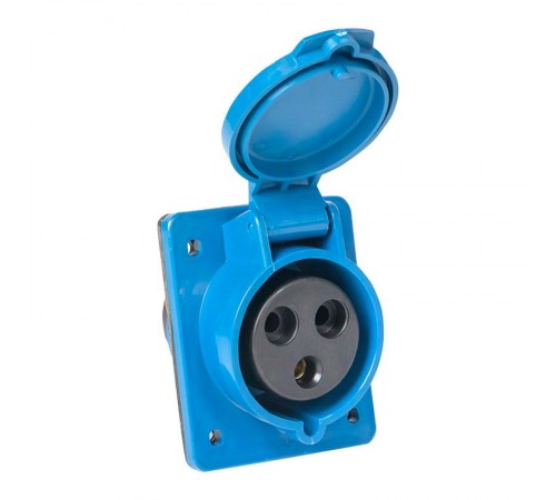 Розетка стационарная внутренняя 423 2Р+РЕ 32А 220В IP44 EKF PROxima  ps-423-32-220  EKF