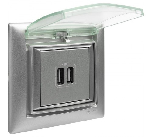 Valena Алюминий Рамка 1п IP44  770150  Legrand