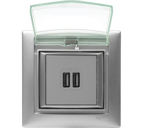 Valena Алюминий Рамка 1п IP44  770150  Legrand