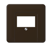 Крышка для ТАЕ розетки; коричневая  CD569TBR  Jung