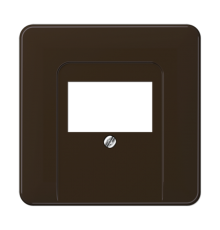 Крышка для ТАЕ розетки; коричневая  CD569TBR  Jung