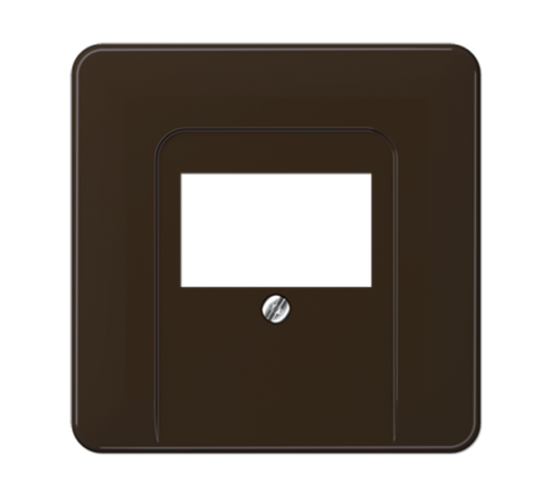 Крышка для ТАЕ розетки; коричневая  CD569TBR  Jung