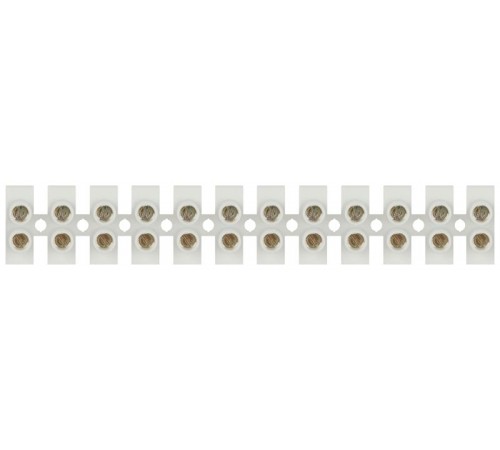 Зажим винтовой  NO-225-503 изолированный ЗВИ-нг 16А (1.5-12 мм2) 12 пар белый  Б0068049  ЭРА