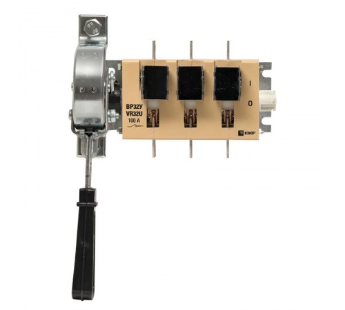 ВР32У-31A31240-R 100А, 1 направ. с д/г камерами, с передней смещённой рукояткой MAXima  uvr32-31a31240-r  EKF