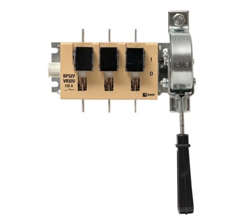 ВР32У-31A31240-R 100А, 1 направ. с д/г камерами, с передней смещённой рукояткой MAXima  uvr32-31a31240-r  EKF