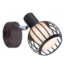 Светильник настенно-потолочный спот  Enio 7032-701 1 х E14 40 Вт поворотный уценка   Б0061514  Rivoli